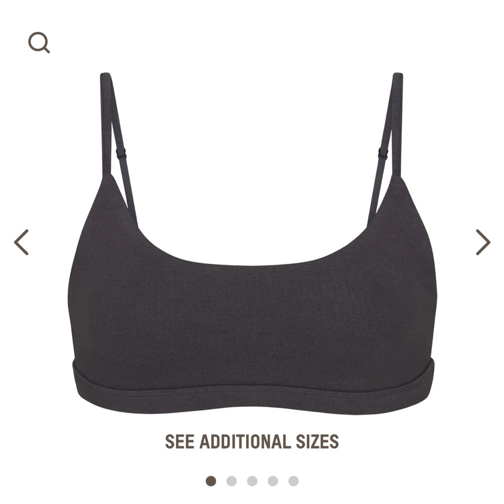 SKIMS scoop neck bralette